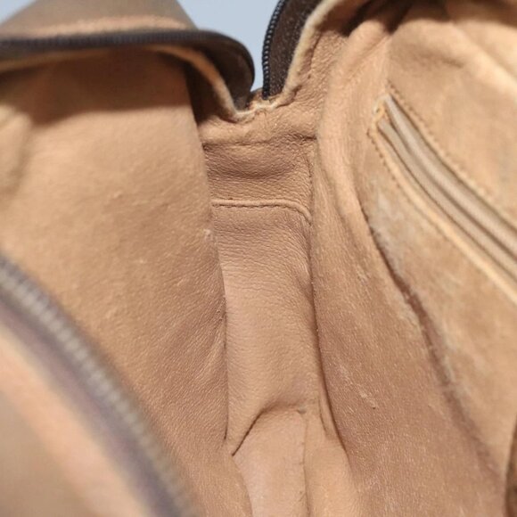 GUCCI GG Supreme Web Sherry Line Shoulder Bag PVC Beige Red Green Auth 111654 - Picture 12 of 16